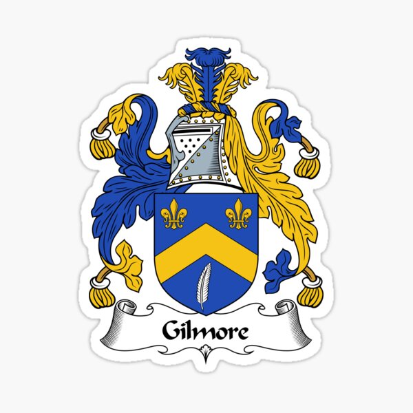 Vista previa del artículo con la obra «Escudo de armas Gilmore / Gilmore Family Crest», diseñado y vendido por ScotlandForever.
