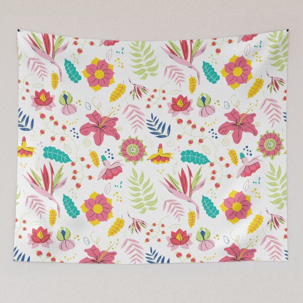 Item preview, Colorful Flowers Seamless Pattern designed and sold by carson21n.