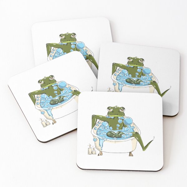 Item preview,  Bath Time with Frog Boy designed and sold by Monica Magee.