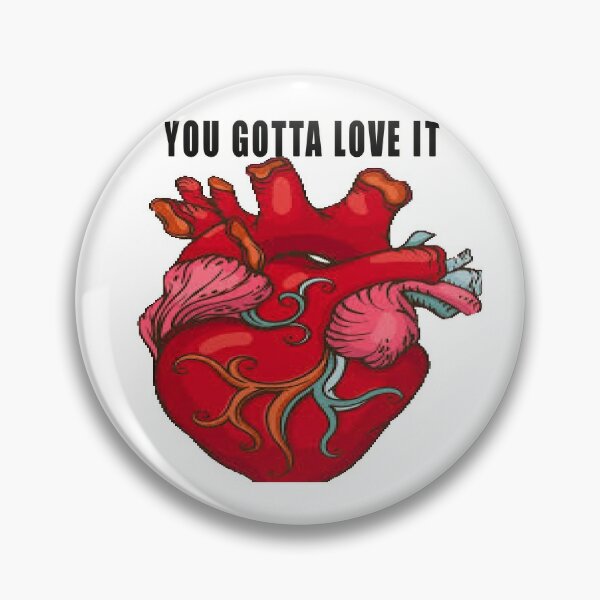 Love Your Heart Pin