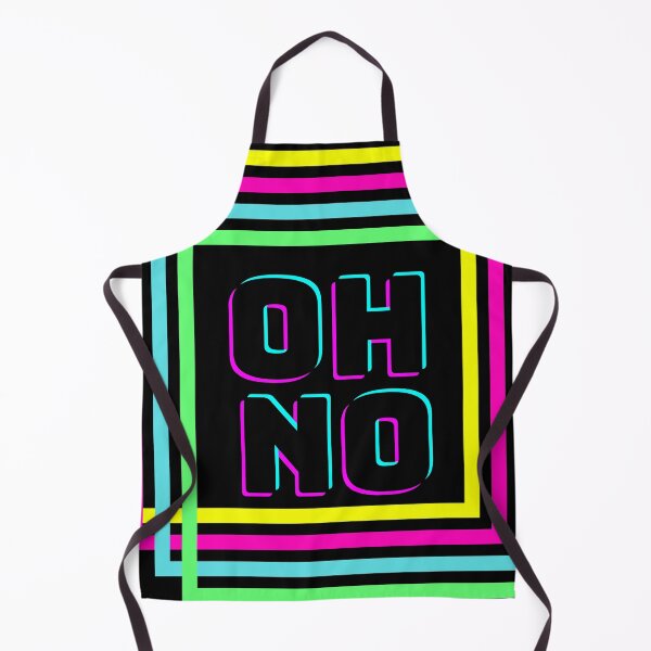 Item preview, Oh No Neon Boxes and Retro Text designed and sold by Punderstandable.