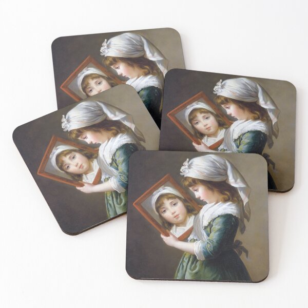 Item preview, Little Girl with Mirror Painting designed and sold by billduncan.