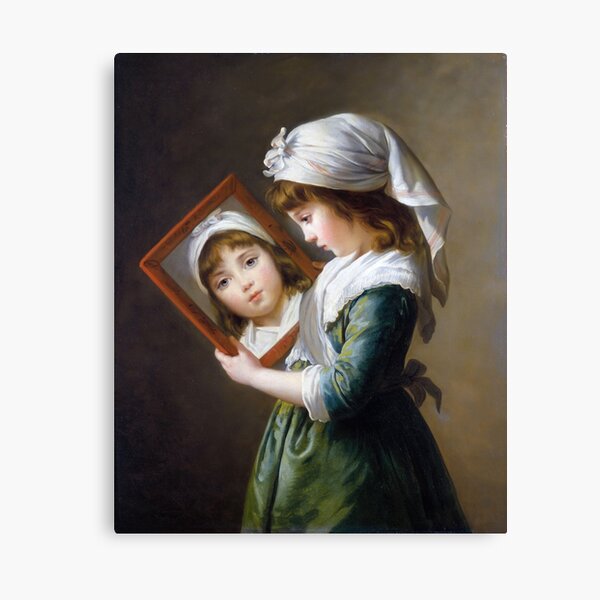 Item preview, Little Girl with Mirror Painting designed and sold by billduncan.
