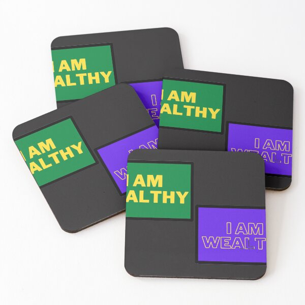 Item preview,  I Am Healthy I Am Wealthy designed and sold by jlicero.