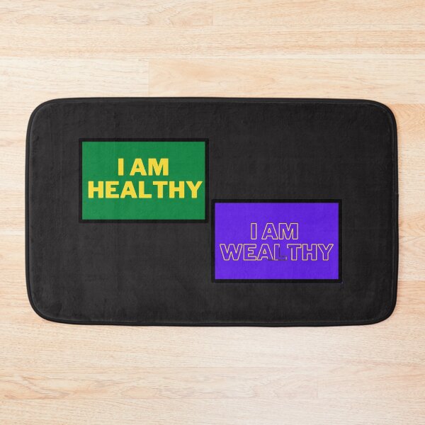 Item preview,  I Am Healthy I Am Wealthy designed and sold by jlicero.