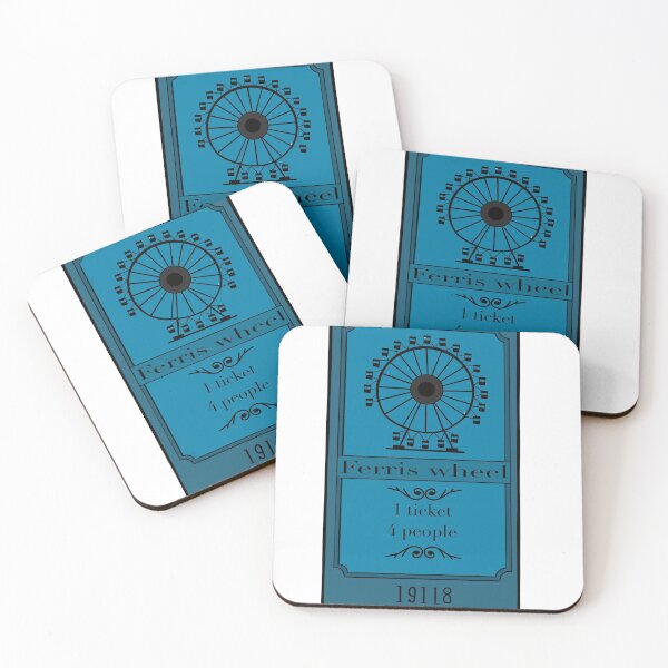 Item preview, Ferris wheel ticket designed and sold by Sam Hamilton.