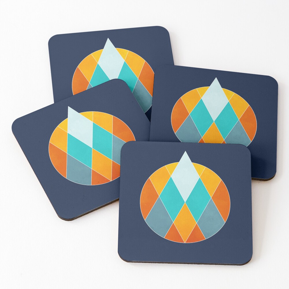 Item preview, Coasters (Set of 4) designed and sold by RikDrawsThings.