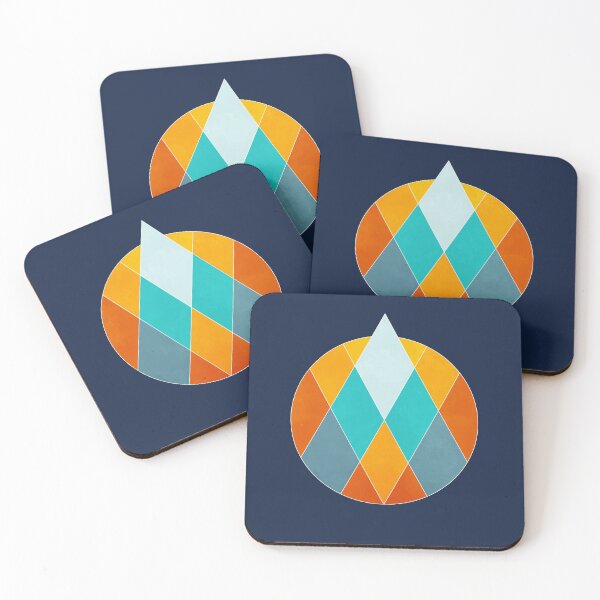Item preview, Geometric Mountain designed and sold by RikDrawsThings.