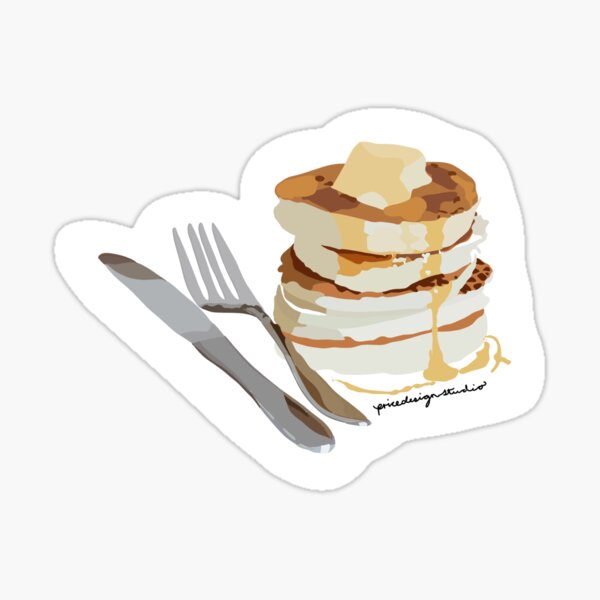 Pancake Stack Sticker