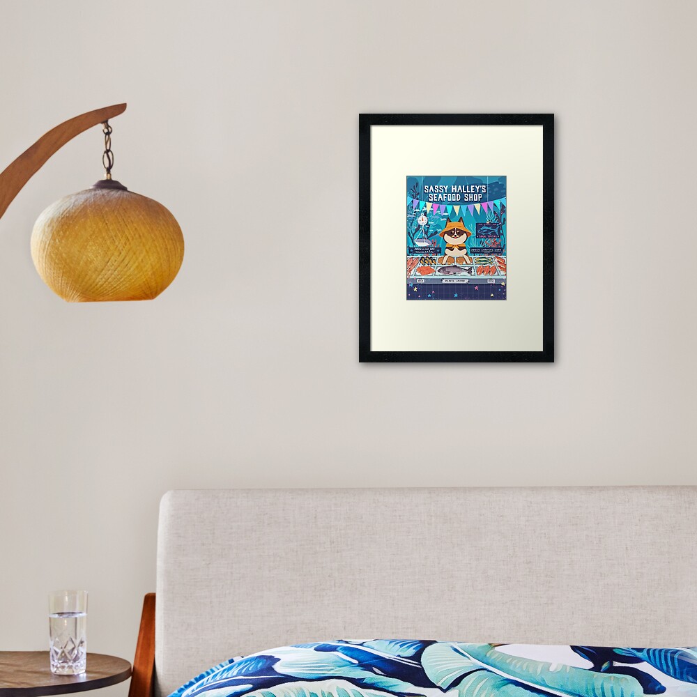 Item preview, Framed Art Print designed and sold by yogurtpan.