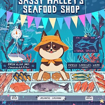 Artwork thumbnail, Sassy Halley's Seafood Shop by yogurtpan