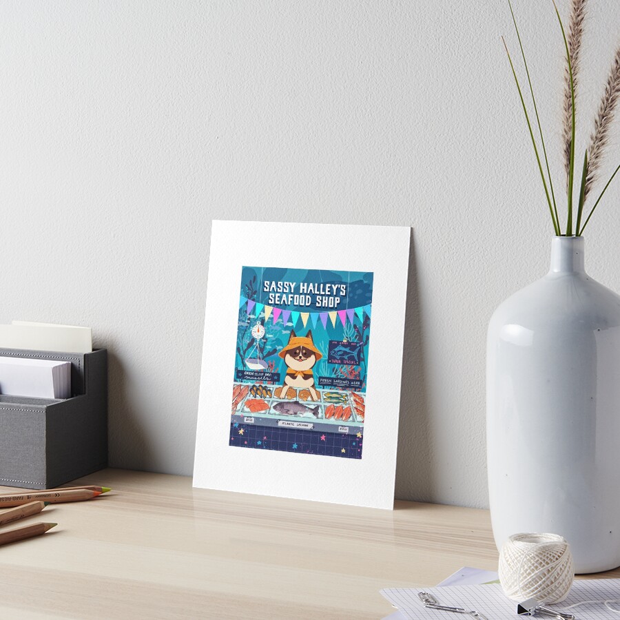 Item preview, Art Board Print designed and sold by yogurtpan.