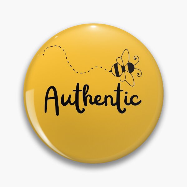 Item preview, BEE Authentic - Cute Bee Centered Design designed and sold by Adonalyn.