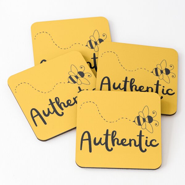 Item preview, BEE Authentic - Cute Bee Centered Design designed and sold by Adonalyn.