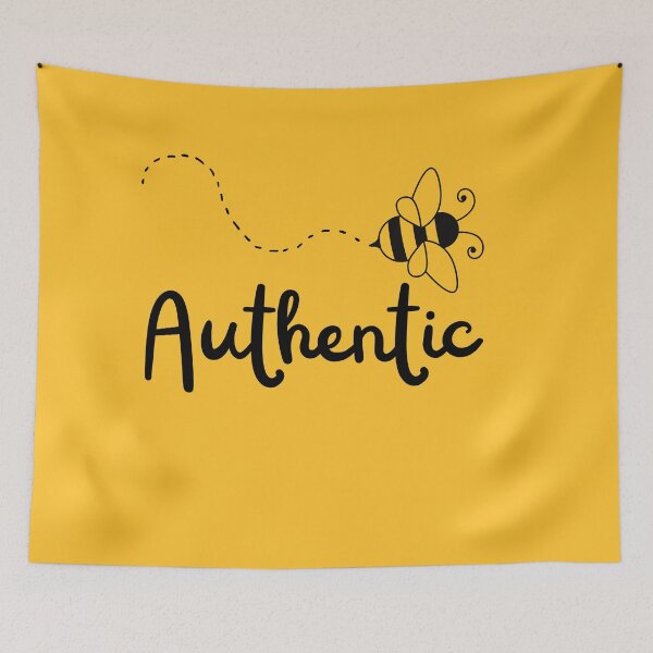 Item preview, BEE Authentic - Cute Bee Centered Design designed and sold by Adonalyn.