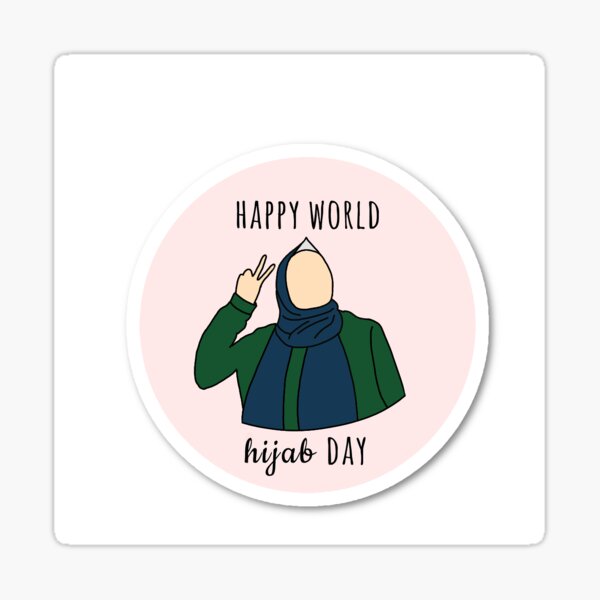 Hijab Day Stickers Redbubble