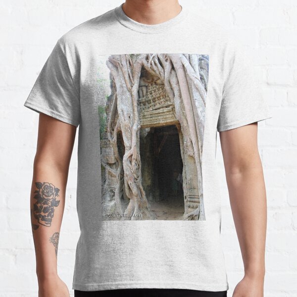 Banyan Doorway in Angkor Classic T-Shirt