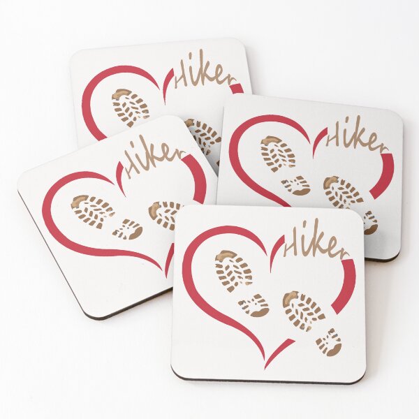 Item preview, Love hiker heart designed and sold by JAZTshirt.