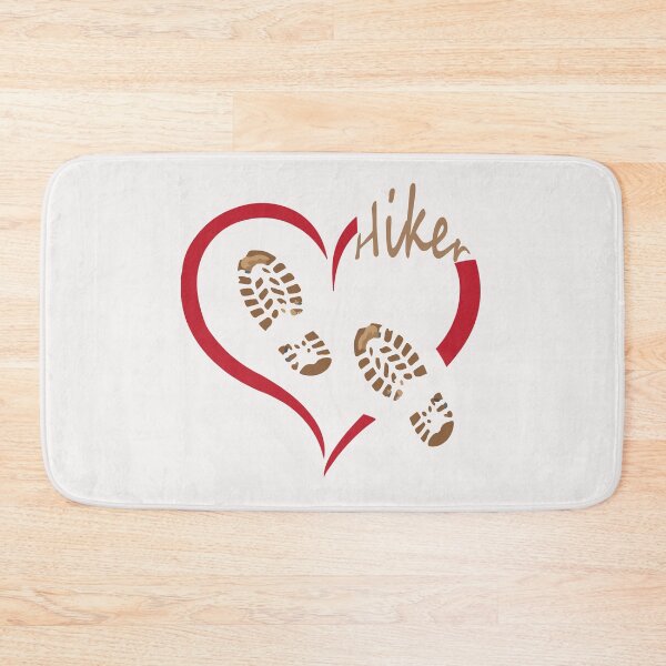 Item preview, Love hiker heart designed and sold by JAZTshirt.