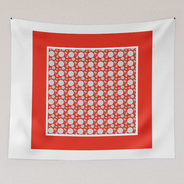 Artikelvorschau, Red Floral - Chic und Preppy 01 entworfen und verkauft von vortexatelier.
