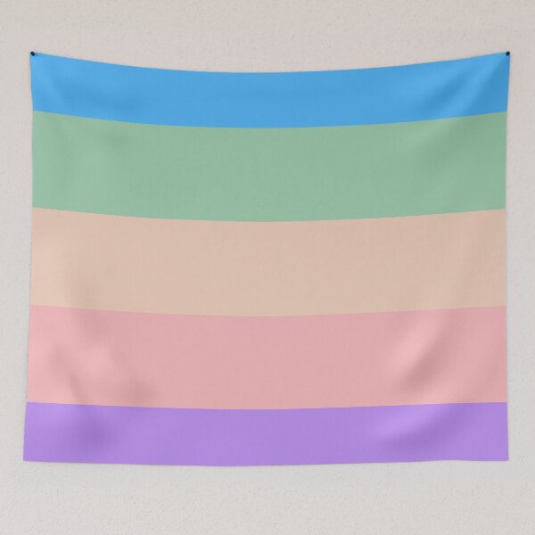 Item preview, Stripe Pastel Rainbow Color Pattern  designed and sold by JienChan26.