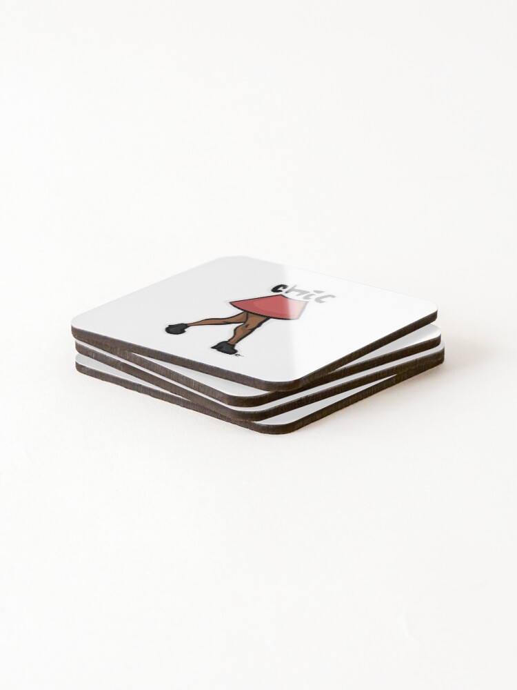 Thumbnail 4 of 5, Coasters (Set of 4), Chic designed and sold by Popkill.