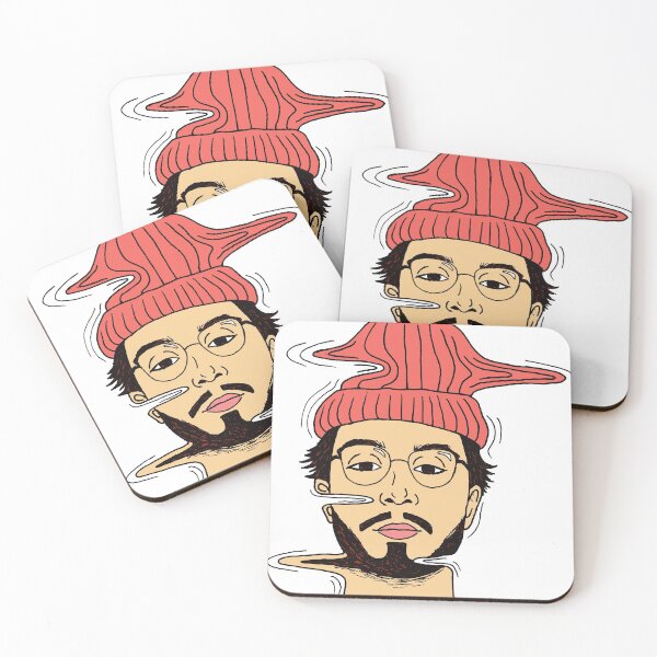 Item preview, Bbno$ Warped Head Illustration designed and sold by oddwall.
