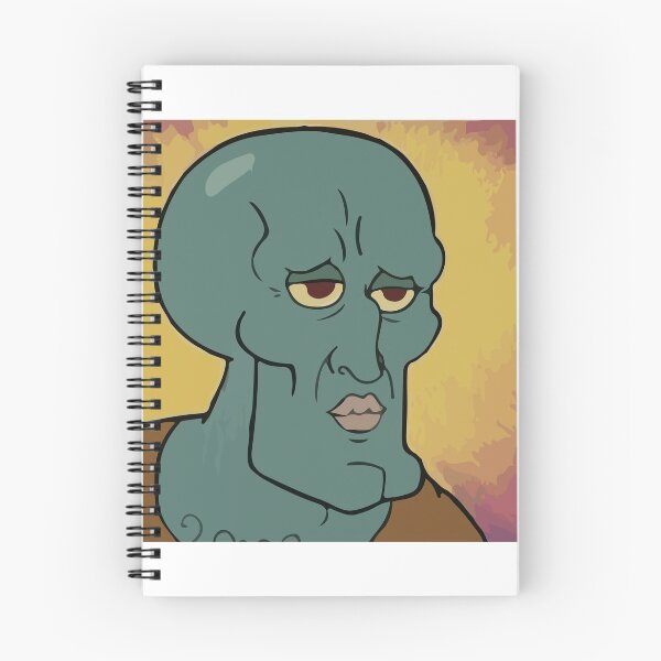 Item preview, Handsome Squidward designed and sold by cassondraleigh.