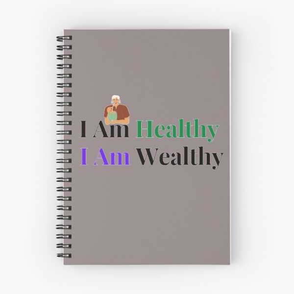 Item preview, I Am Healthy I Am Wealthy designed and sold by jlicero.