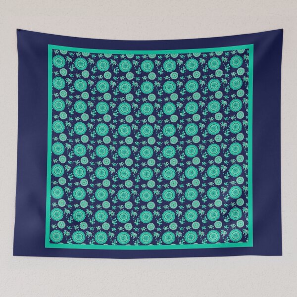 Item preview, Blue Floral - Chic and Preppy 01 designed and sold by vortexatelier.