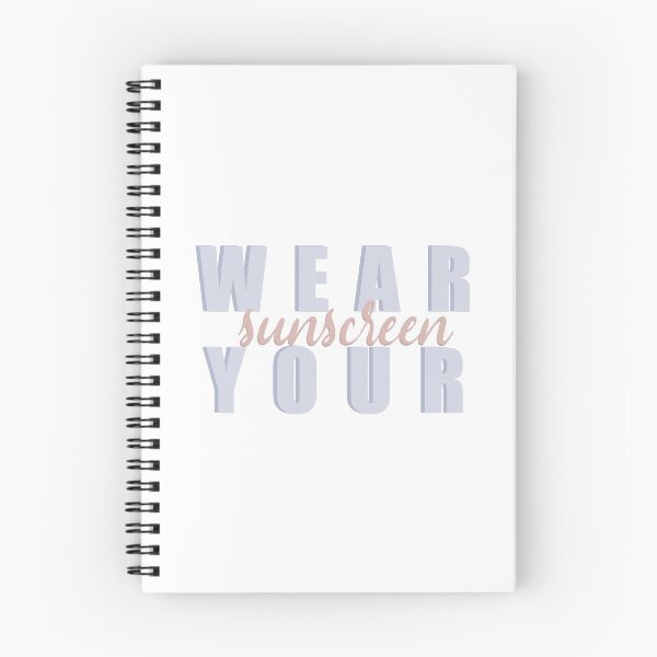 Item preview, Wear Your Sunscreen designed and sold by Cassidiiaa.