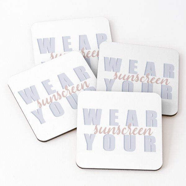 Item preview, Wear Your Sunscreen designed and sold by Cassidiiaa.