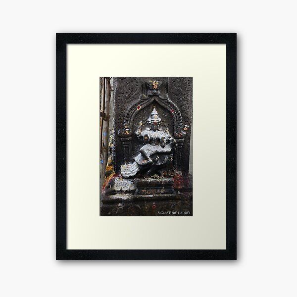 Dancing Shiva in the Temple Framed Art Print