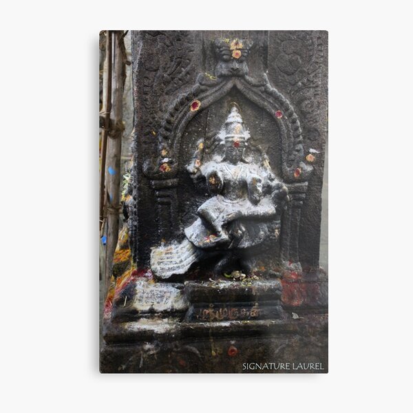 Dancing Shiva in the Temple Metal Print