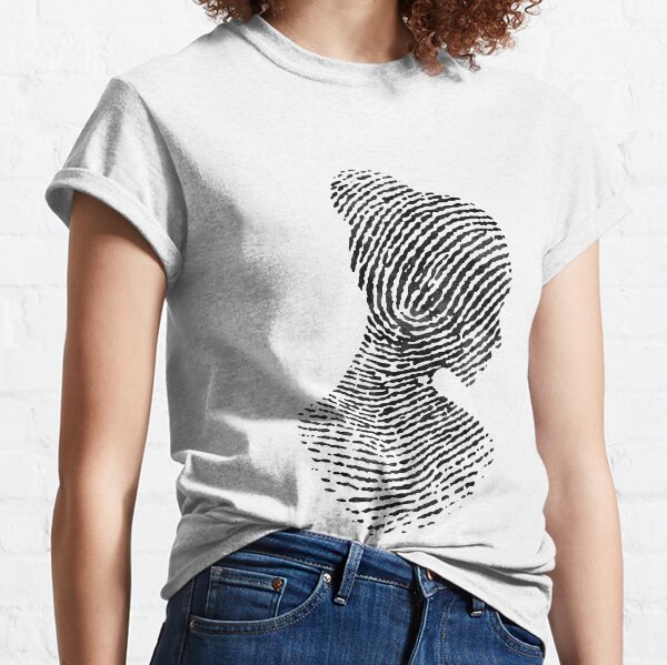 Fingerprint Portrait Classic T-Shirt