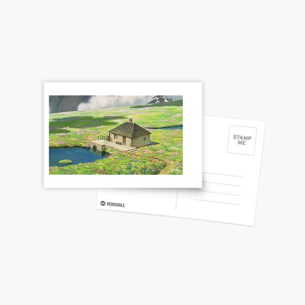 Heult Cottagecore-Szene Postkarte