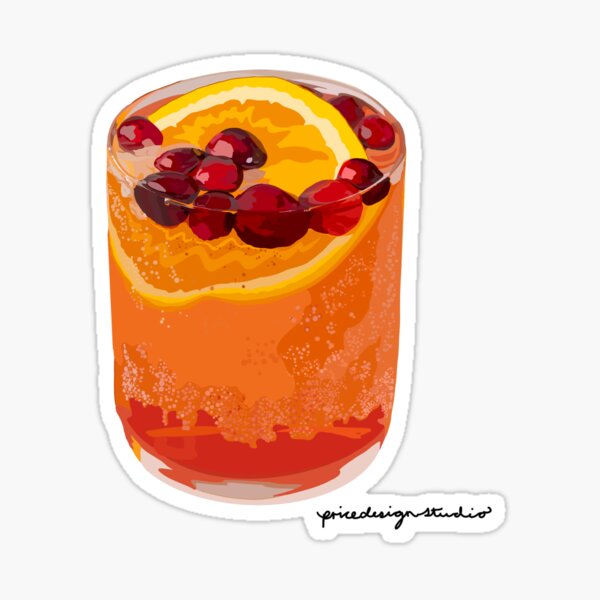 Summer Cocktail Sticker