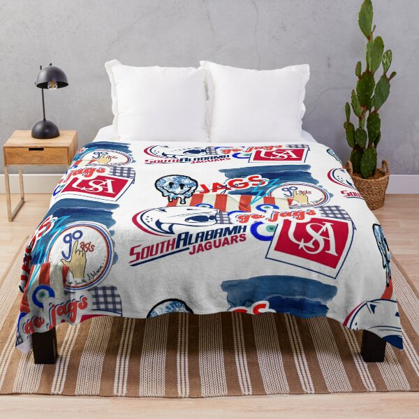 South Alabama collage  Throw Blanket