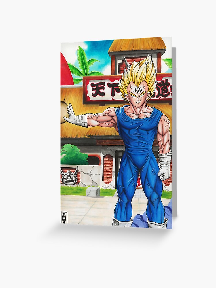 Gogeta ssj4 Greeting Card by Abyllion-art