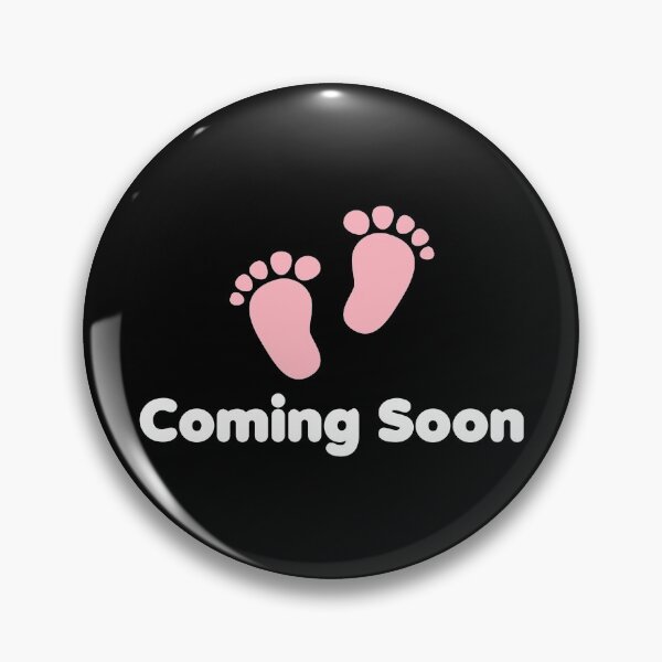 Item preview, Babe Girl Coming Soon Shirt - Baby Feet Coming soon designed and sold by creativebrother.