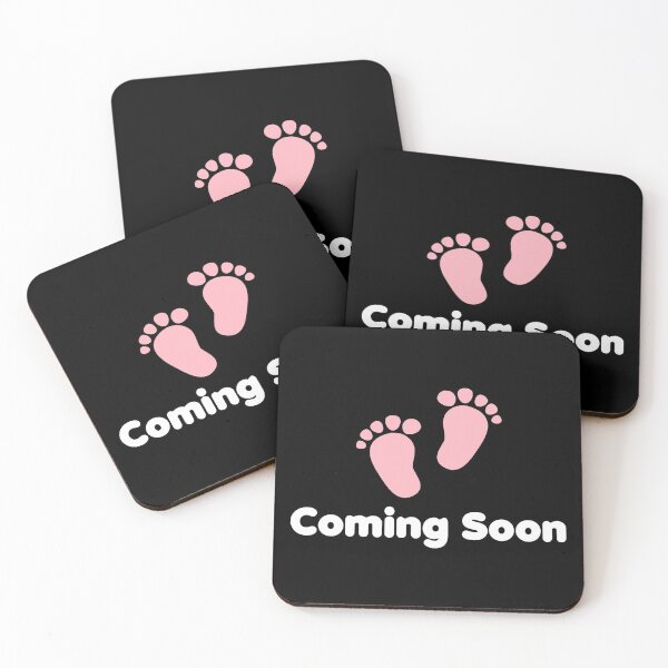 Item preview, Babe Girl Coming Soon Shirt - Baby Feet Coming soon designed and sold by creativebrother.