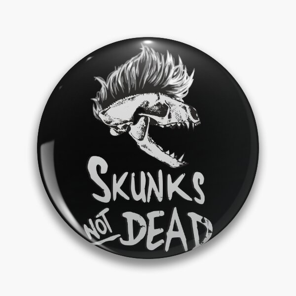 Item preview, Skunk is not dead Punk! (on black) designed and sold by Groenendijk.
