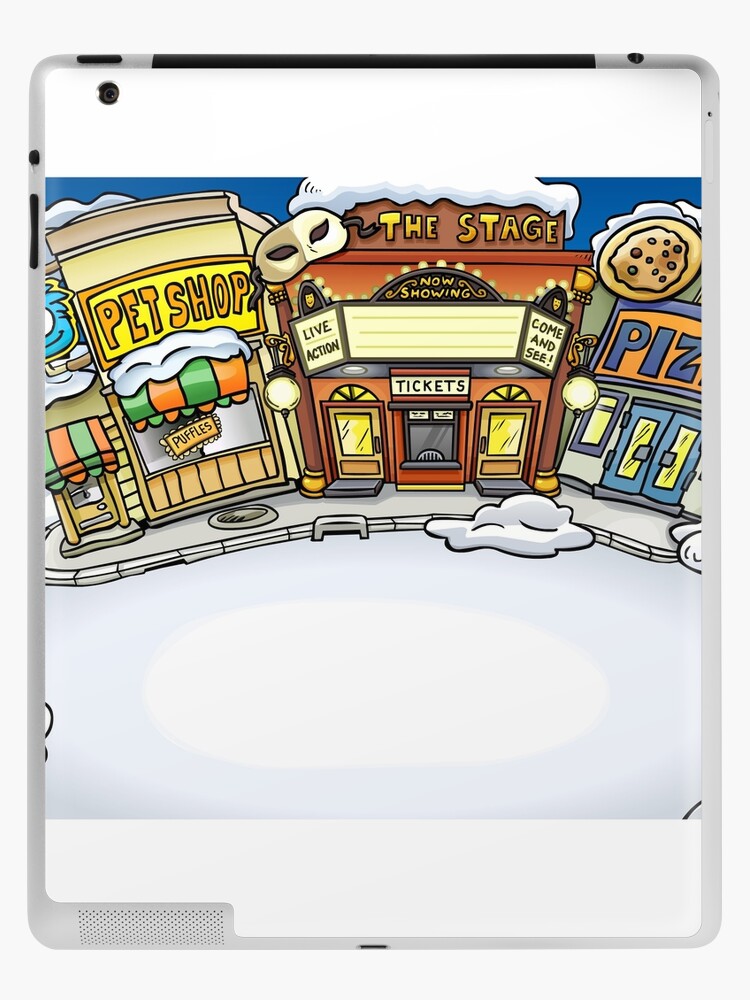 Club penguin Cowboy | iPad Case & Skin