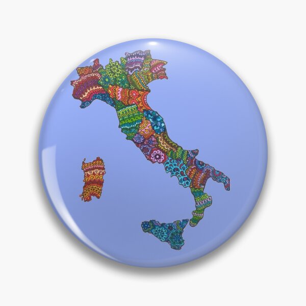 Item preview, Wine Regions of Italy designed and sold by wine-doodles.