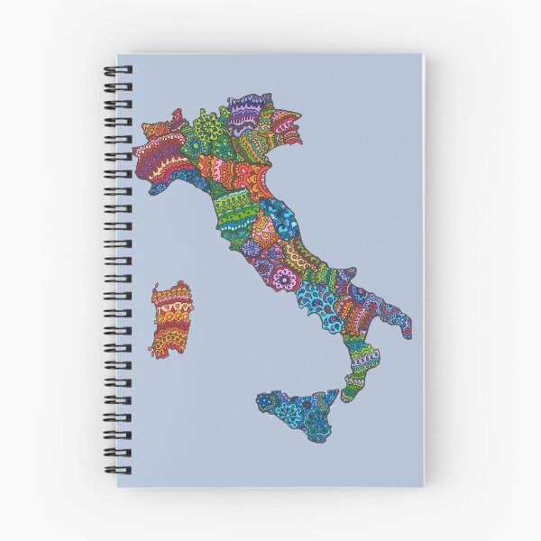 Item preview, Wine Regions of Italy designed and sold by wine-doodles.