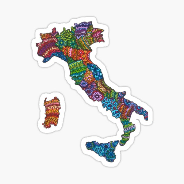 Item preview, Wine Regions of Italy designed and sold by wine-doodles.