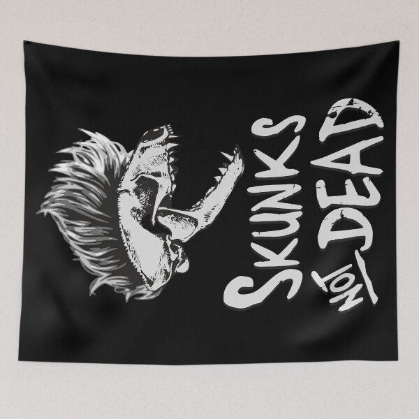 Item preview, Skunk is not dead Punk! (on black) designed and sold by Groenendijk.