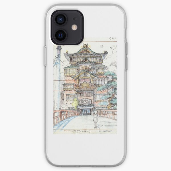 Bathhouse Concept Art iPhone Soft Case