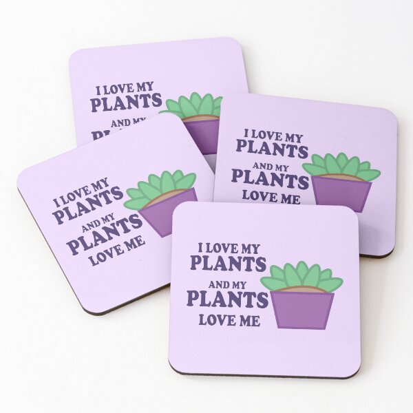 Item preview, I Love My Plants - Succulent Plant designed and sold by AddisonArtworks.
