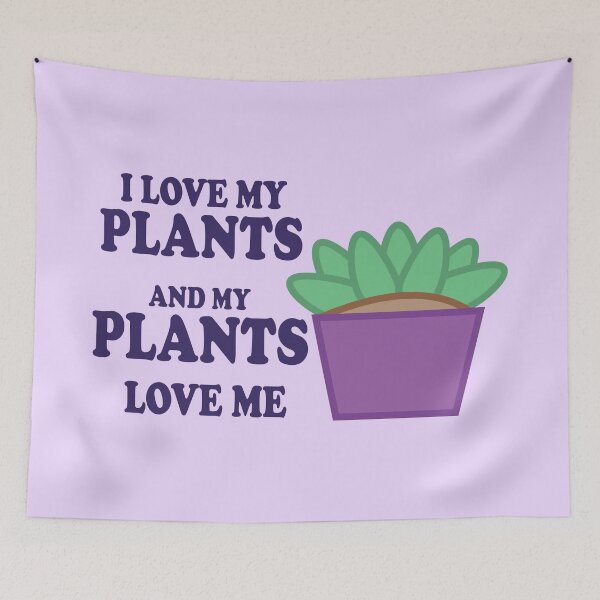 Item preview, I Love My Plants - Succulent Plant designed and sold by AddisonArtworks.